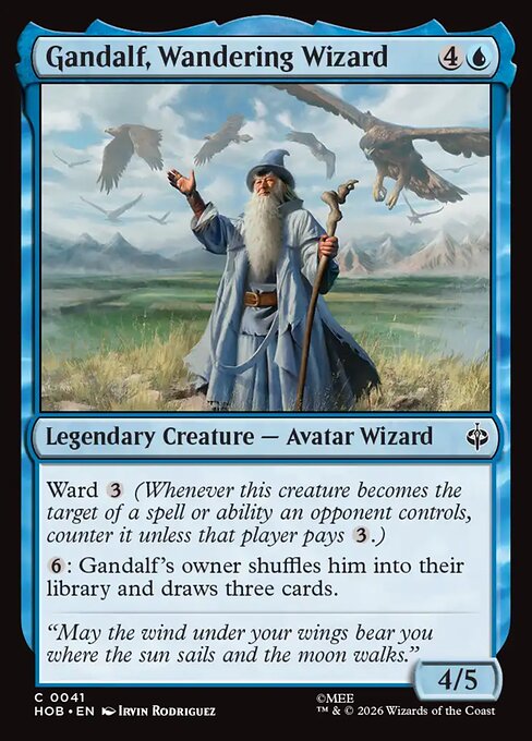 Gandalf, Wandering Wizard #41 [HOB] [ENG] NM