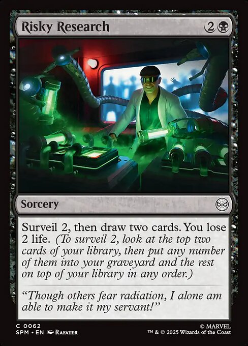 Risky Research #62 [SPM] [ENG] NM Foil