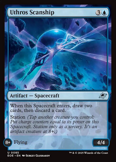 Uthros Scanship #85 [EOE] [ENG] NM Foil