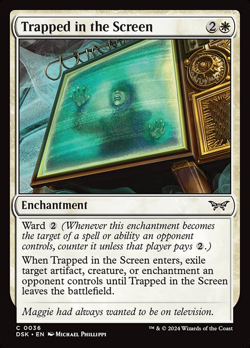 Trapped in the Screen #36 [DSK] [ENG] NM Foil