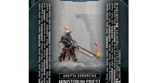 Adepta Sororitas: Ministorum Priest with Vindictor