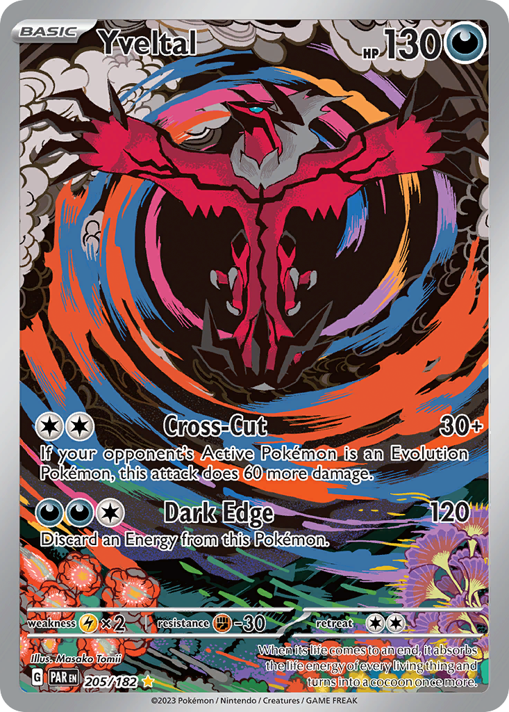 Yveltal #205 [SV4] [ENG] NM Holo