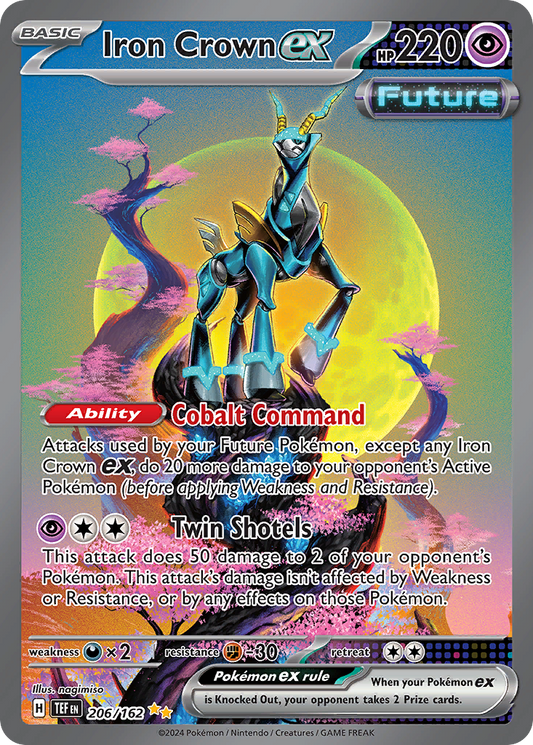 Iron Crown ex #206 [SV5] [ENG] NM Holo