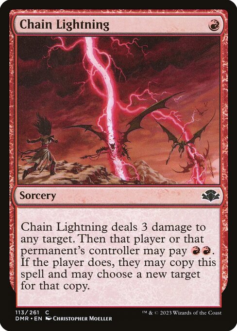 Chain Lightning #113 [DMR] [ENG] NM