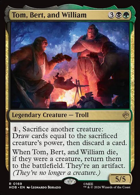 Tom, Bert, and William #169 [HOB] [ENG] NM