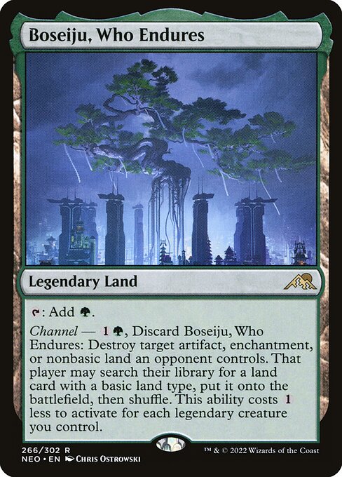 Boseiju, Who Endures #266 [NEO] [ENG] NM