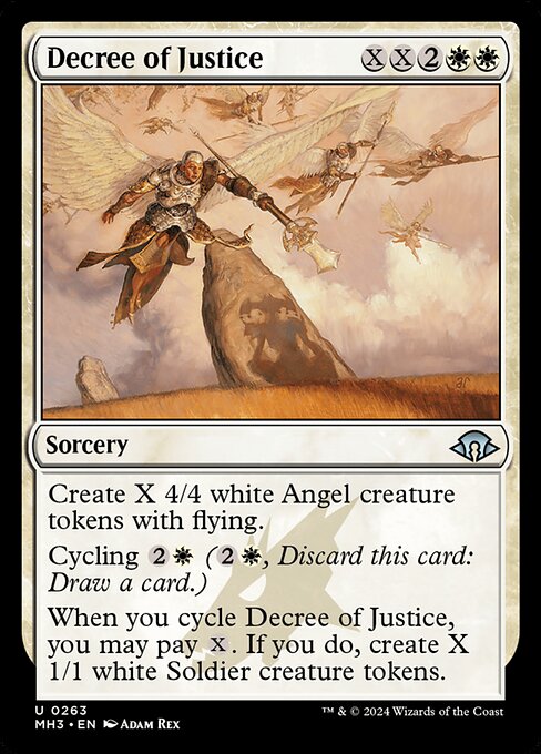 Decree of Justice #263 [MH3] [ENG] NM