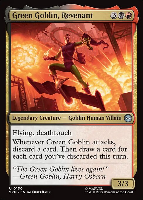 Green Goblin, Revenant #130 [SPM] [ENG] NM Foil