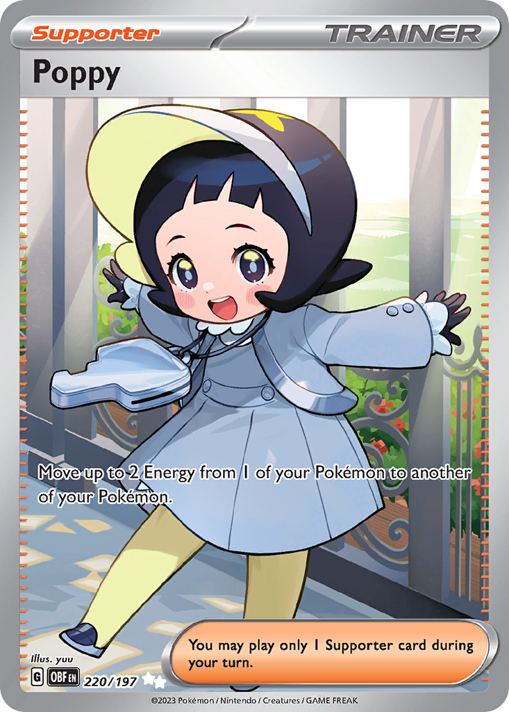 Poppy #220 [SV3] [ENG] NM Holo