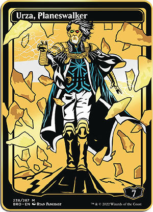 Magic: The Gathering — Pin: MTG Brother's War- XL Urza Blackout, Limited Edition AR Pin