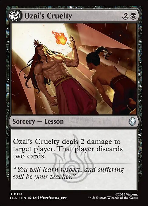 Ozai's Cruelty #113 [TLA] [ENG] NM Foil