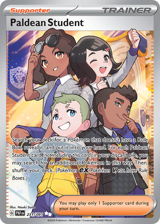 Paldean Student #231 [SV4PT5] [ESP] NM Holo