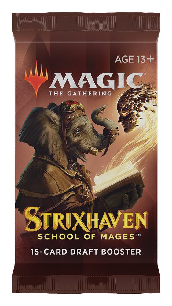 Magic: The Gathering — Strixhaven: School of Mages Draft Booster (sobre individual) ENG