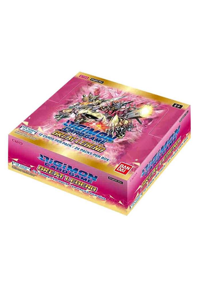 Digimon Card Game — Great Legend Booster Box [BT04]