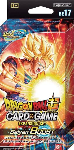 Dragon Ball Super Masters — Masters Expansion Set 17 - Saiyan Boost (BE17)