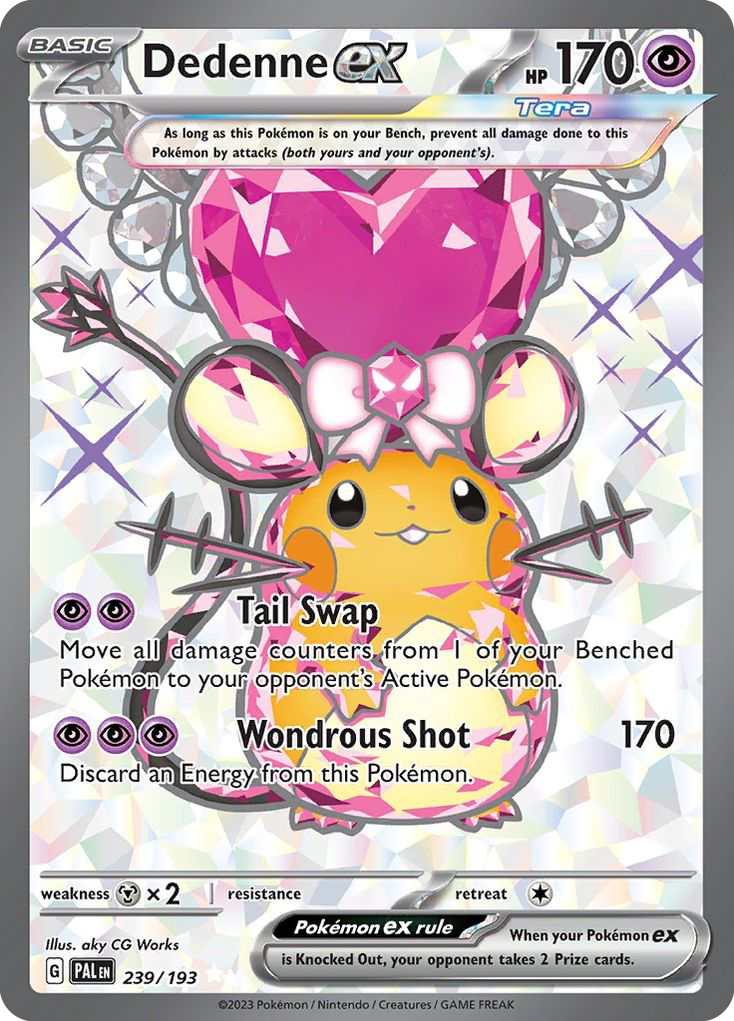 Dedenne ex #239 [SV2] [ENG] NM Holo
