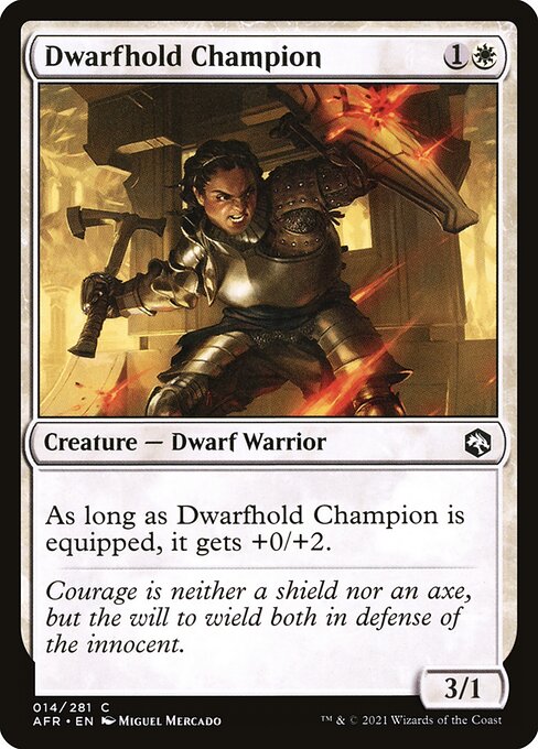 Dwarfhold Champion #14 [AFR] [ESP] NM