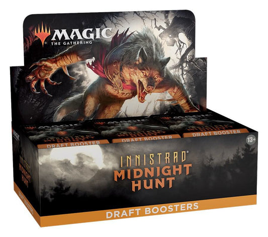 Magic: The Gathering — Innistrad Midnight Hunt Draft Booster Box — En Español