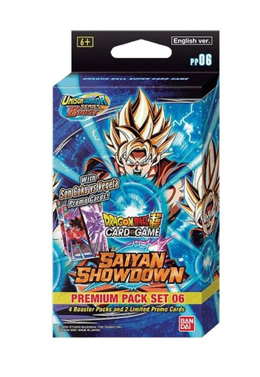 Dragon Ball Super Masters — Masters Premium Pack Set 06 - Saiyan Showdown (PP06)