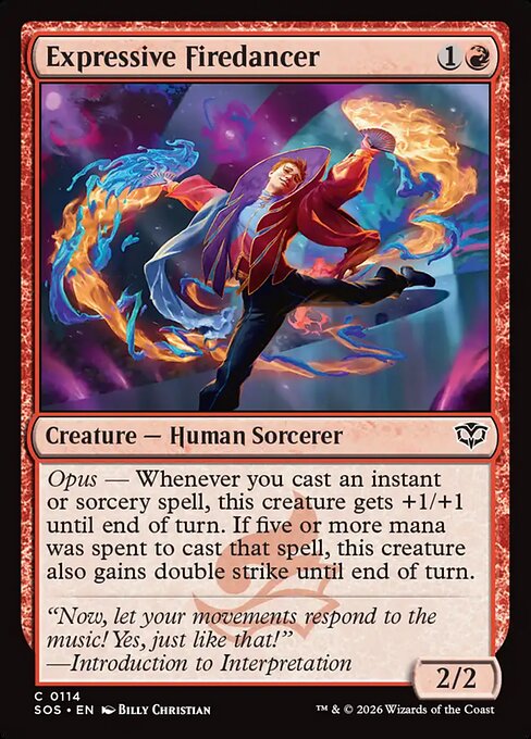 Expressive Firedancer #114 [SOS] [ENG] NM