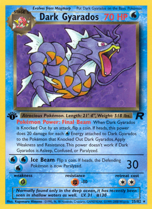 Dark Gyarados #25 [BASE5] [ENG] MP