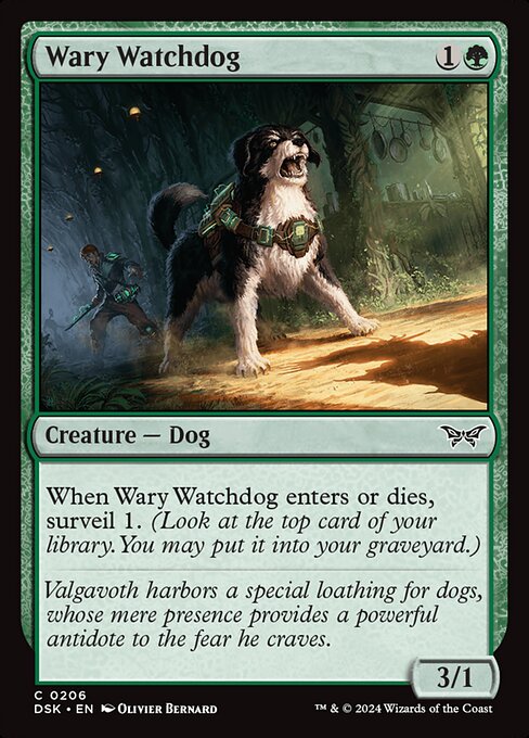 Wary Watchdog #206 [DSK] [ENG] NM Foil