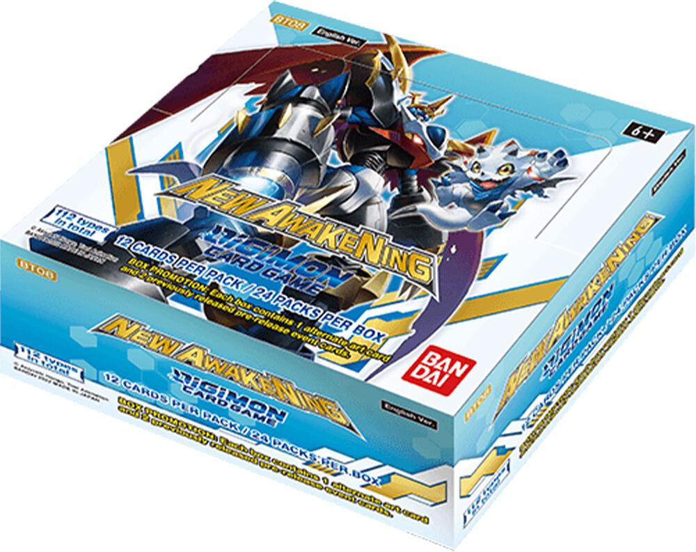 Digimon Card Game — New Awakening Booster Box [BT08]