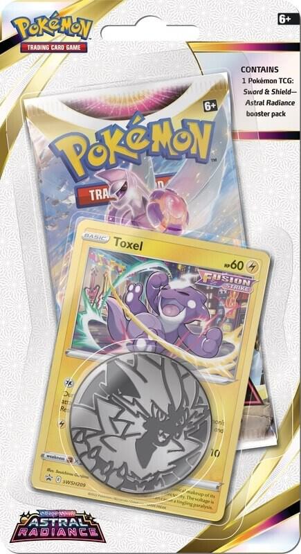 Pokémon TCG Astral Radiance — Checklane Blister [Toxel] — En Español