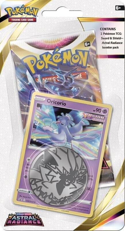 Pokémon TCG Astral Radiance — Checklane Blister [Oricorio] — En Inglés