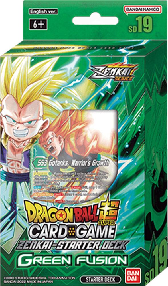 Dragon Ball Super Masters — Masters Starter Deck 19 - Green Fusion (SD19)
