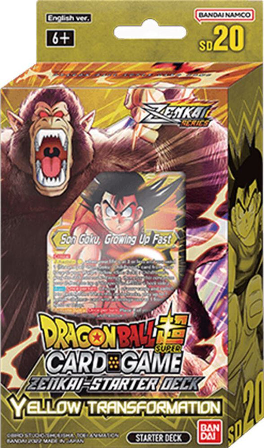 Dragon Ball Super Masters — Masters Starter Deck 20 - Yellow Transformation (SD20)