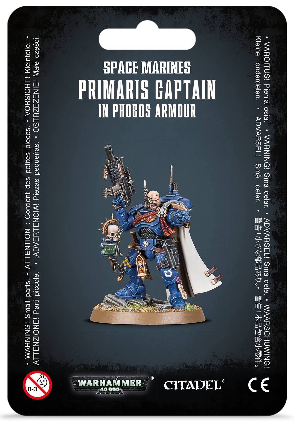 Space Marines Captain in Phobos Armour