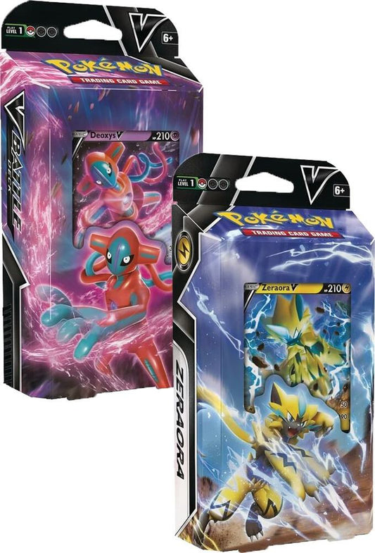 Pokémon TCG — V Battle Deck (Deoxys V or Zeraora V)