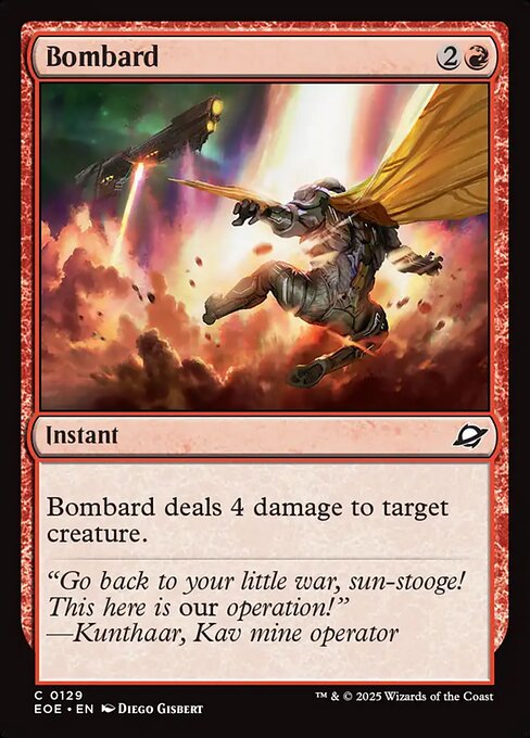 Bombard #129 [EOE] [ENG] NM Foil
