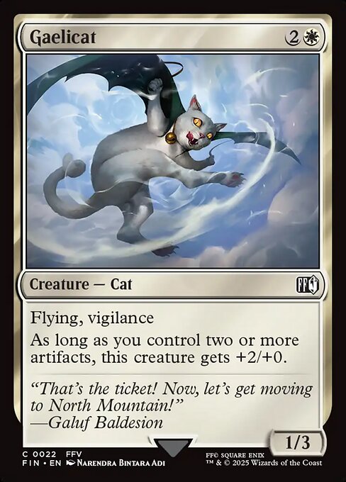 Gaelicat #22 [FIN] [ENG] NM Foil