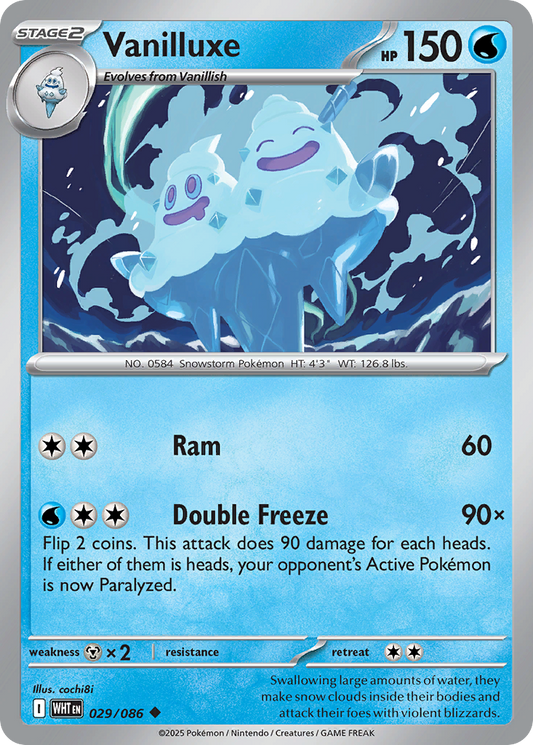 Vanilluxe #29 [RSV10PT5] [ESP] NM Holo Pokeball