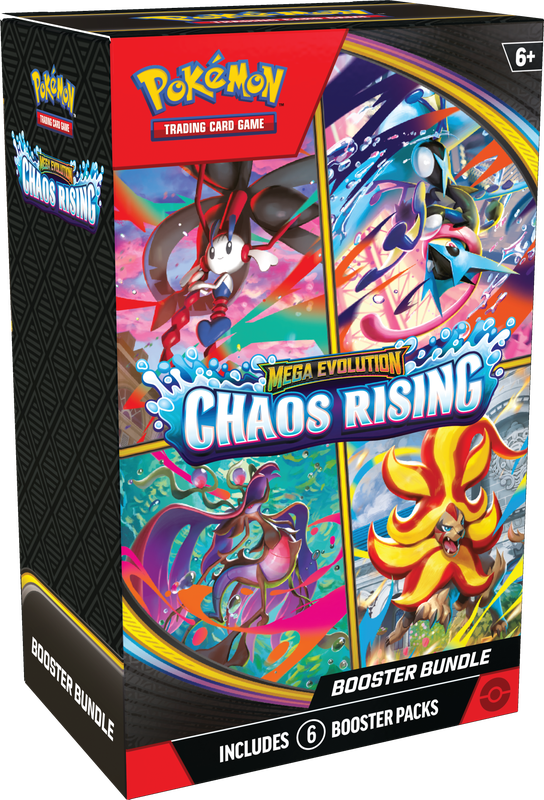 Pokémon TCG Caos Creciente — Paquete de Sobres de Refuerzo (6 sobres)