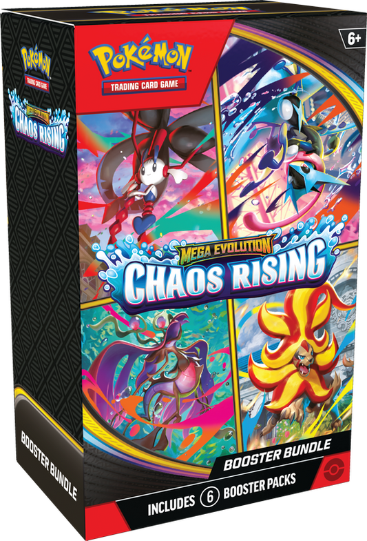 Pokémon TCG Caos Creciente — Paquete de Sobres de Refuerzo (6 sobres)
