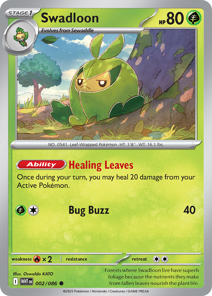 Swadloon #2 [RSV10PT5] [ENG] NM Holo Pokeball