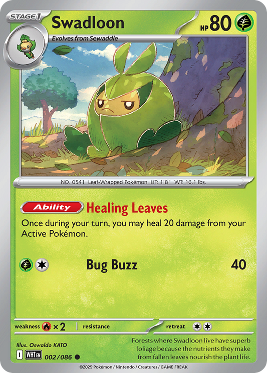 Swadloon #2 [RSV10PT5] [ENG] NM Holo Pokeball