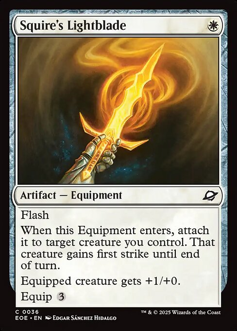 Squire's Lightblade #36 [EOE] [ENG] NM