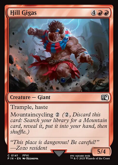 Hill Gigas #141 [FIN] [ENG] NM