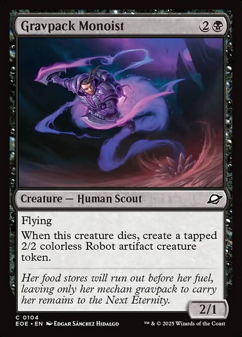 Gravpack Monoist #104 [EOE] [ENG] NM Foil
