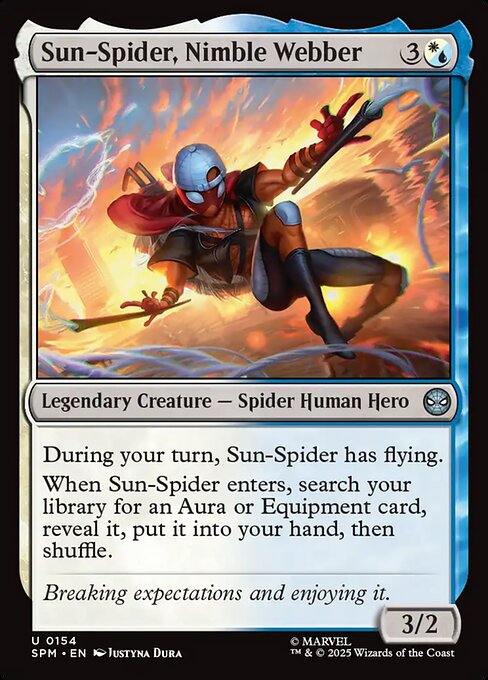 Sun-Spider, Nimble Webber #154 [SPM] [ENG] NM Foil