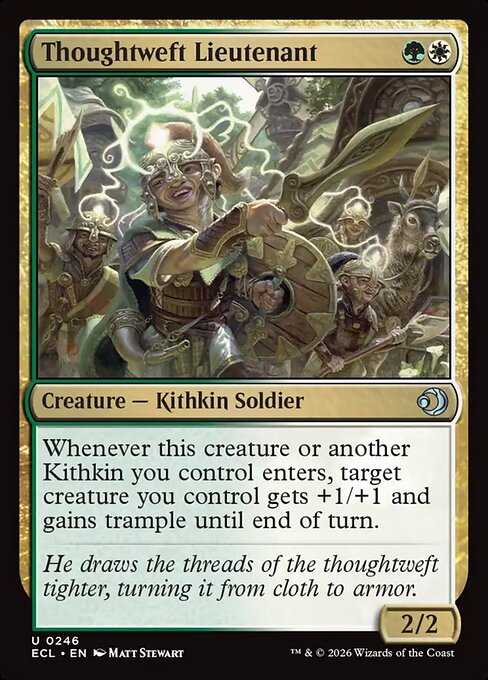 Thoughtweft Lieutenant #246 [ECL] [ENG] NM