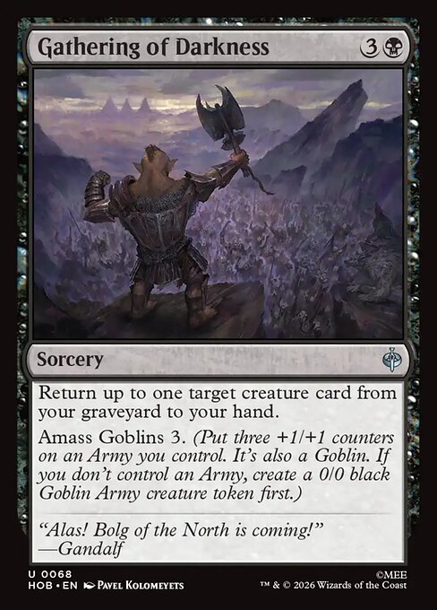 Gathering of Darkness #68 [HOB] [ESP] NM