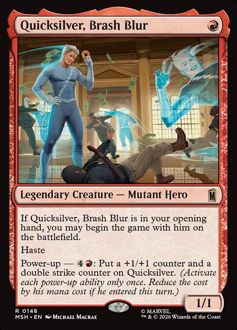 Quicksilver, Brash Blur #148 [MSH] [ENG] NM