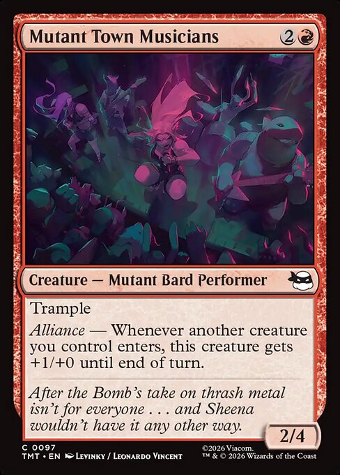 Mutant Town Musicians #97 [TMT] [ENG] NM