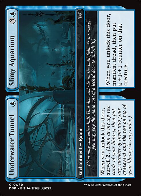 Underwater Tunnel // Slimy Aquarium #79 [DSK] [ENG] NM Foil