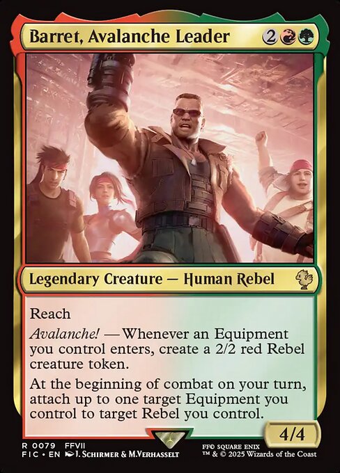 Barret, Avalanche Leader #79 [FIC] [ENG] NM